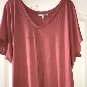 Express Burnt Orange T Shirt NWOT